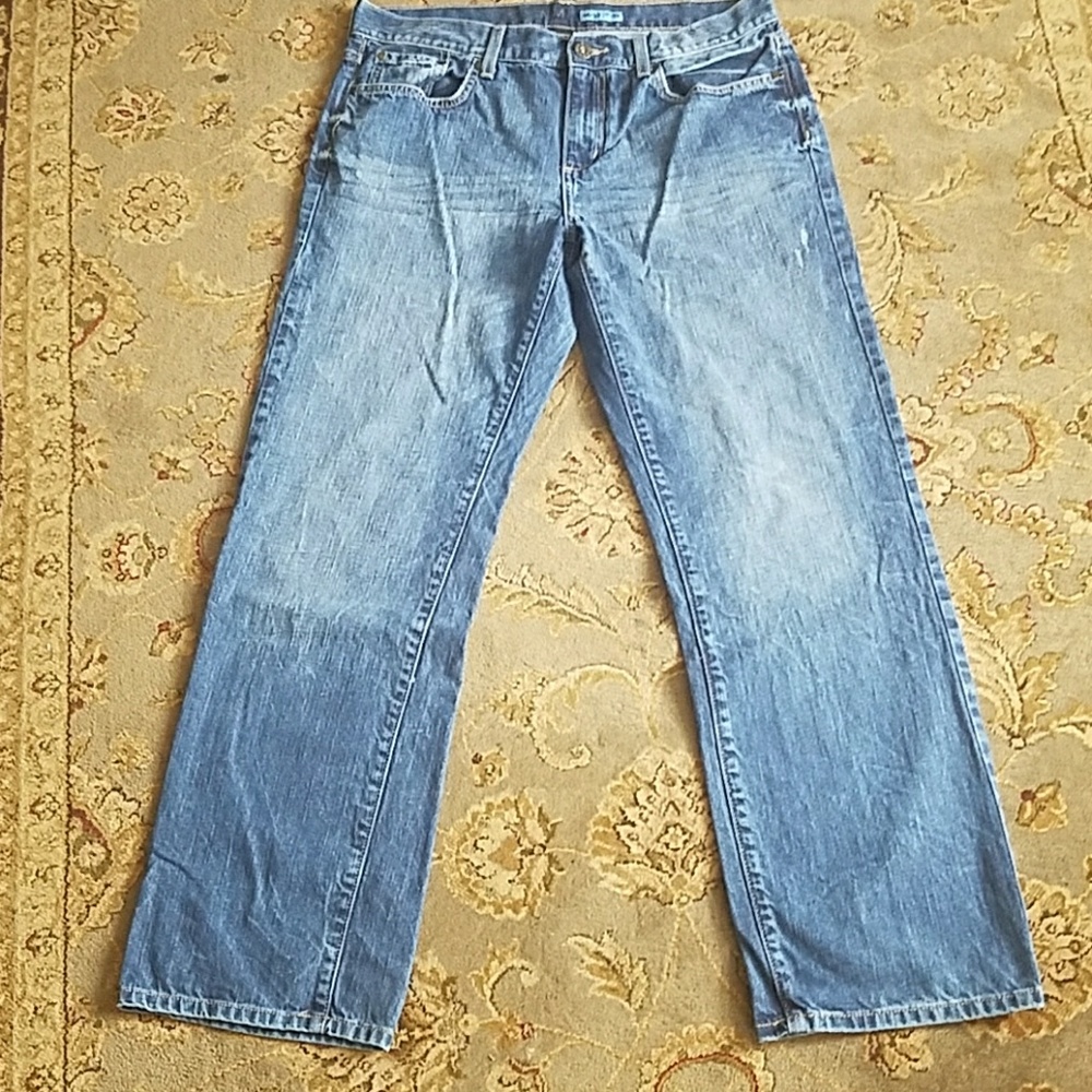 Apt 9 denim relaxed fit jeans 34x 32